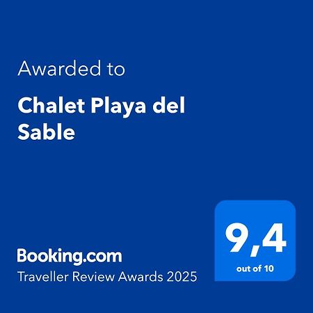 Chalet Playa Del Sable Hinojedo Exteriör bild